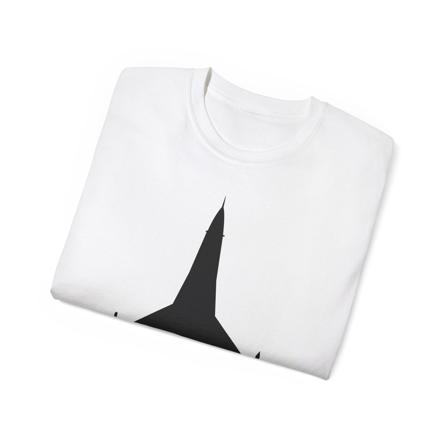 Unisex Ultra Cotton Tee - Aircraft - F-16 -Top - Black wo Txt X 300