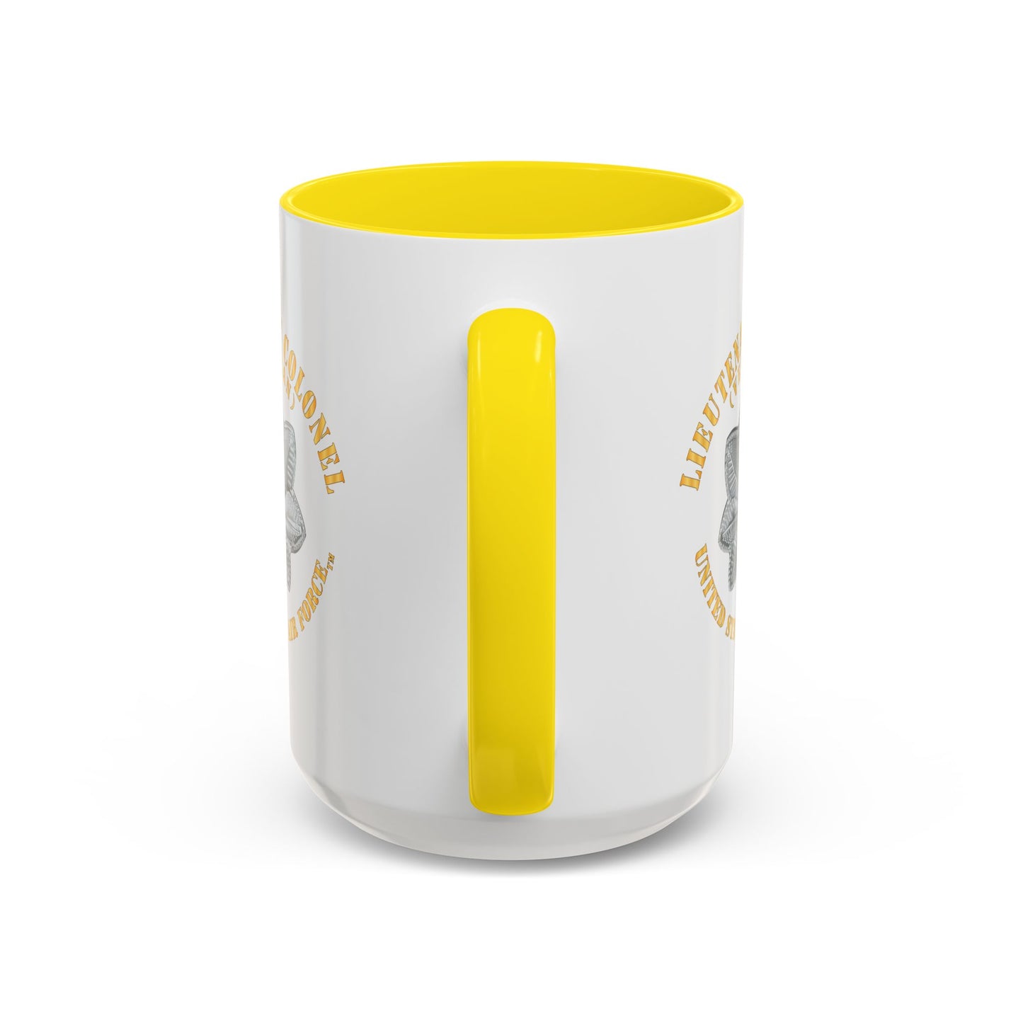 Accent Coffee Mug (11oz & 15oz) - USAF - Lieutenant Colonel - LTC - Veteran - TM X 300