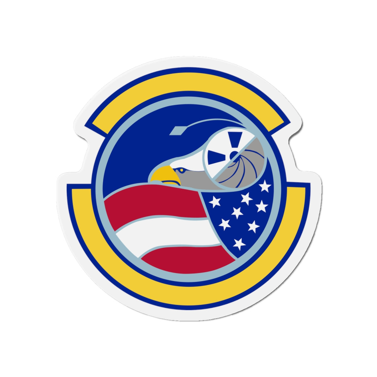 Die-Cut Magnet - USAF - 1st Combat Camera Squadron (AFPAA) wo txt