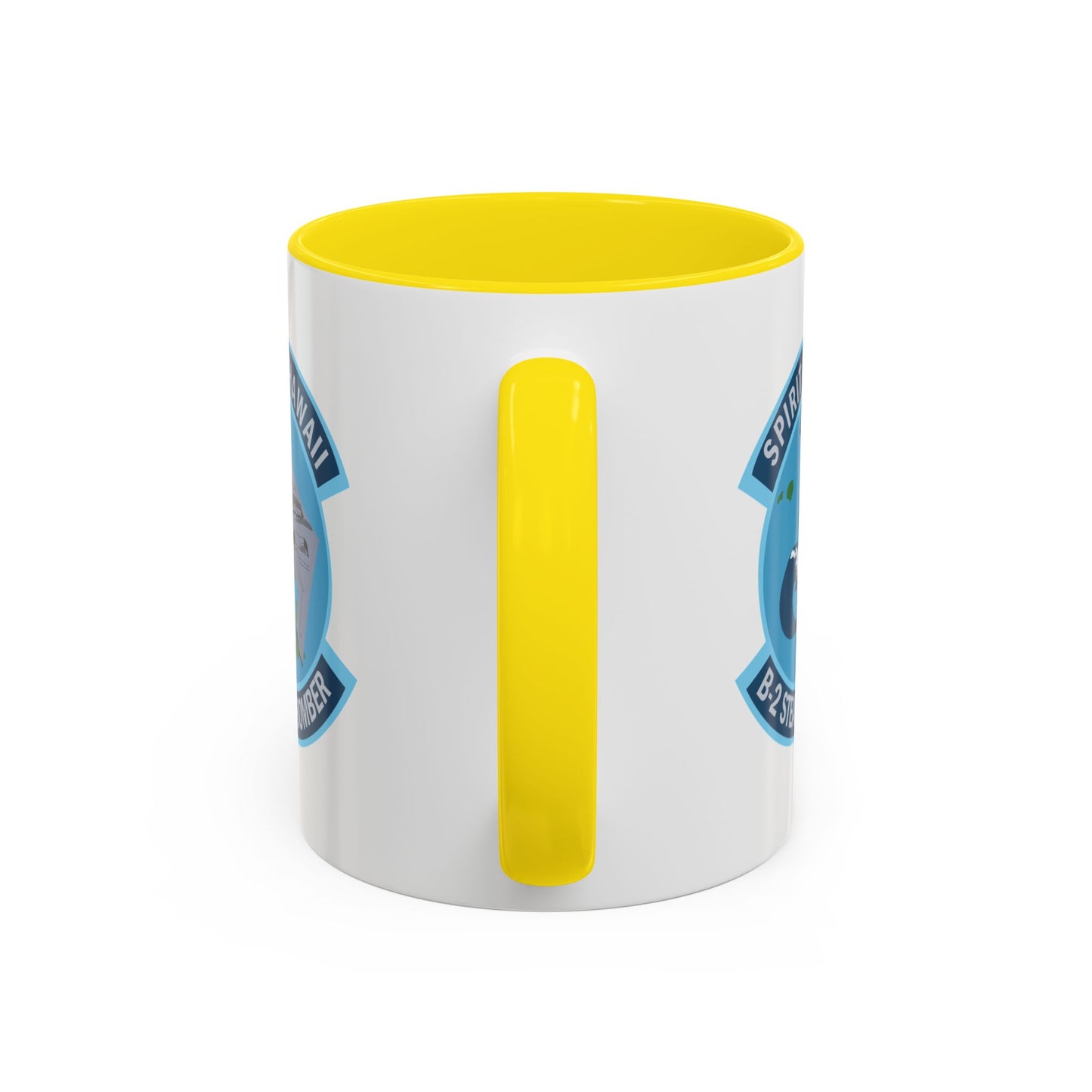 Accent Coffee Mug (11oz & 15oz) - USAF - B2 - Spirit of Hawaii - Stealth Bomber wo txt X 300