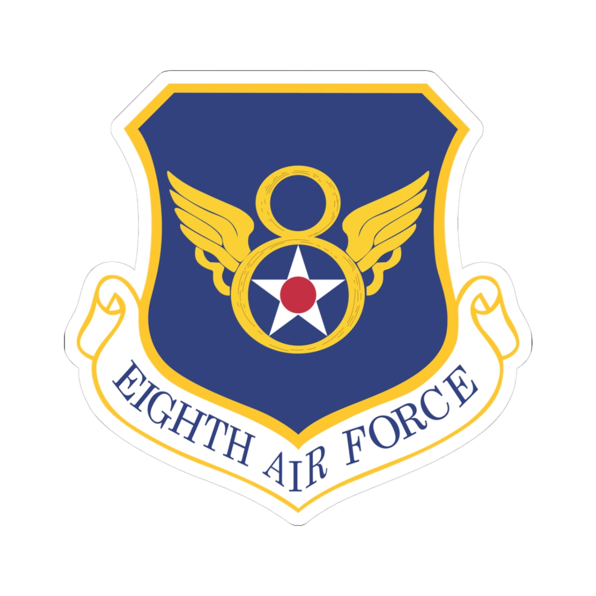Kiss-Cut Stickers - USAF - 8th Air Force wo txt X 300