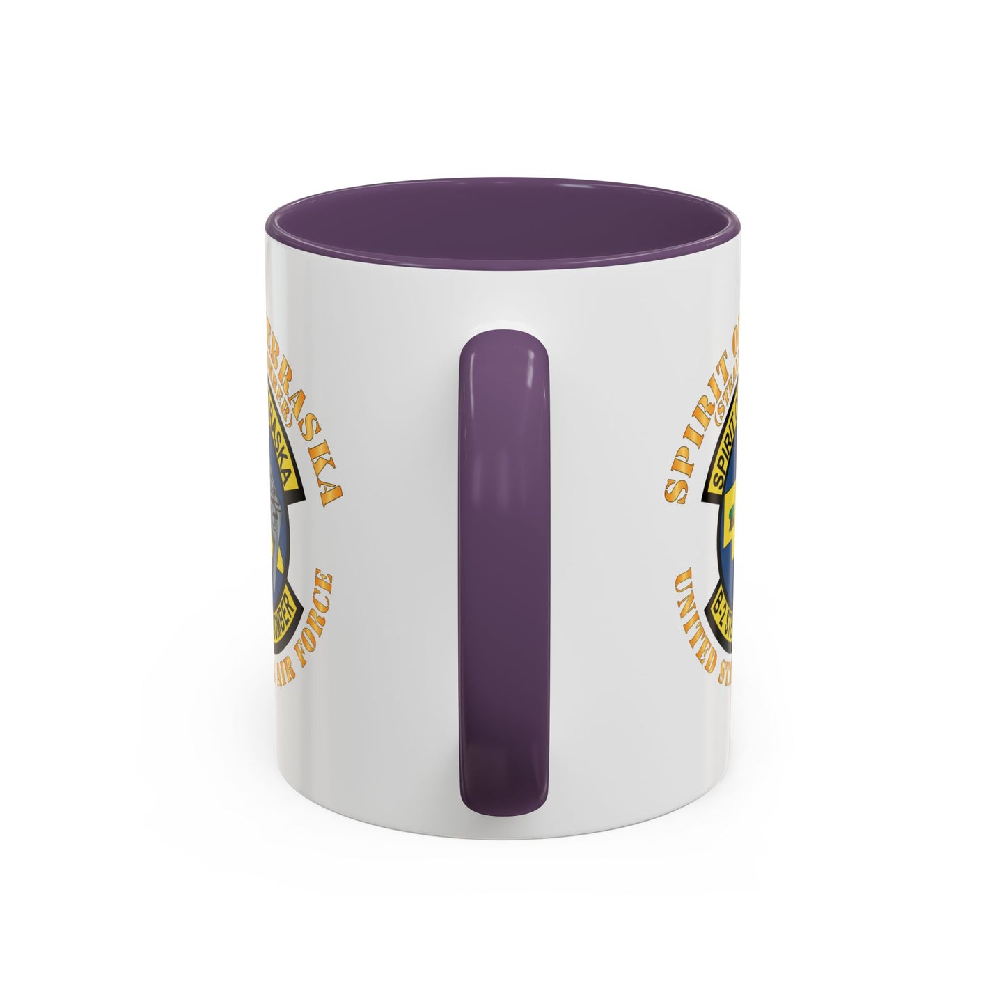 Accent Coffee Mug (11oz & 15oz) - USAF - B2 - Spirit of Nebraska - Stealth Bomber X 300
