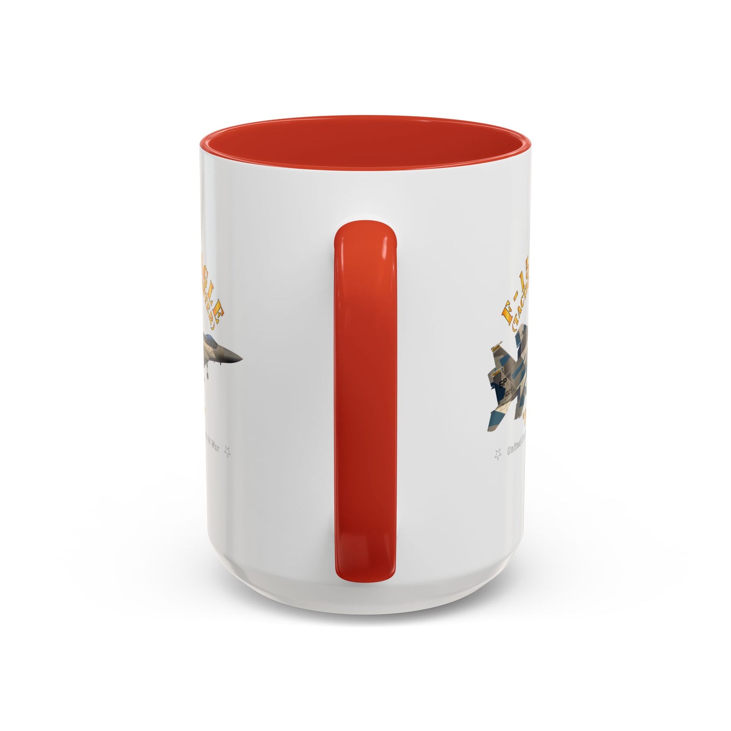 Accent Coffee Mug (11oz & 15oz) - USAF - F15 Eagle - F15
