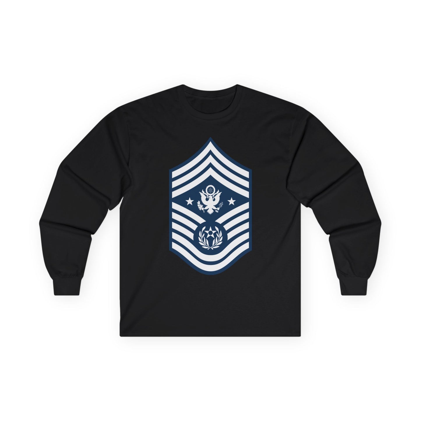 Unisex Ultra Cotton Long Sleeve Tee - USAF - Chief Master Sergeant of the Air Force (E9d) - 2020
