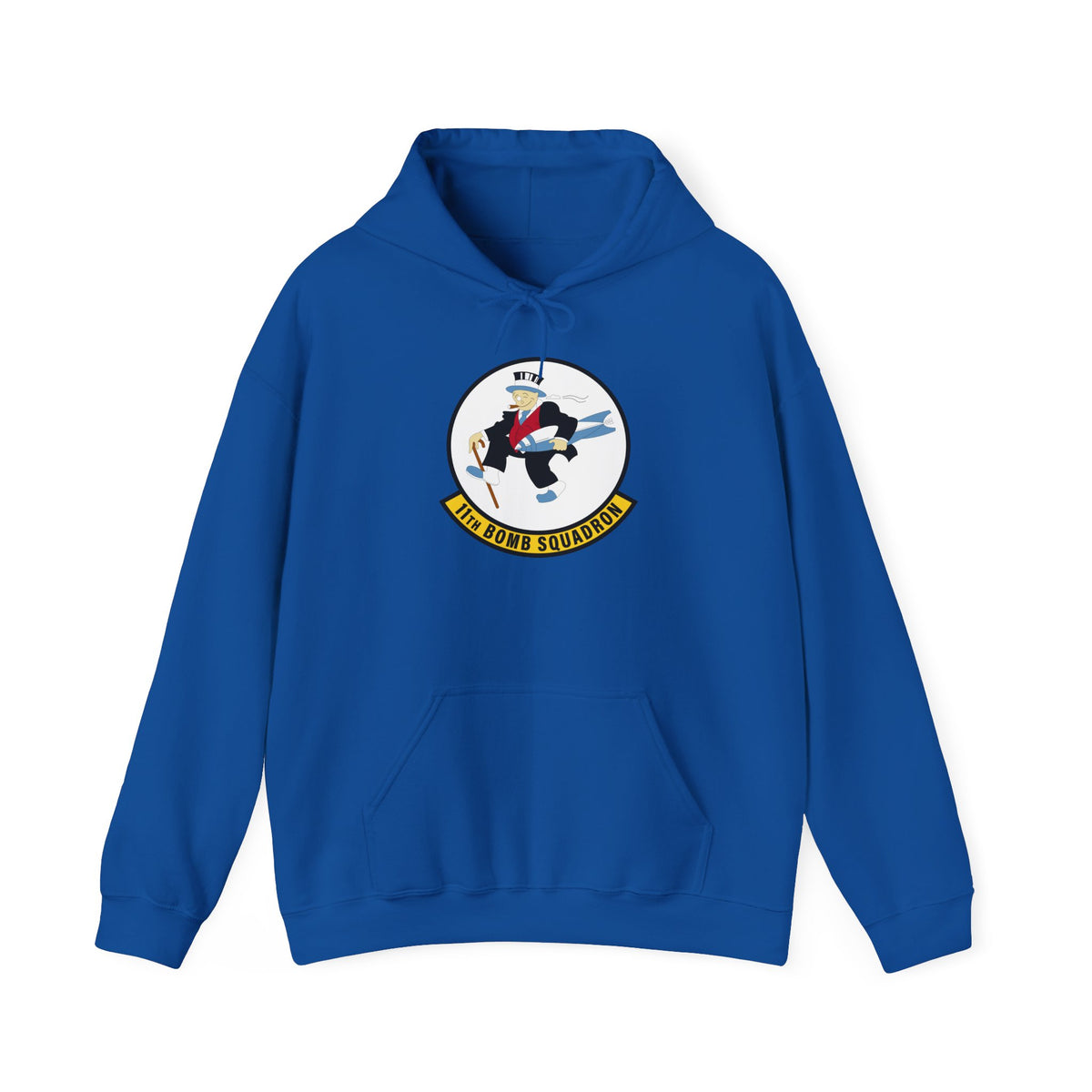 Unisex Heavy Blend Hooded Sweatshirt - USAF - 11th Bomb Squadron wo txt