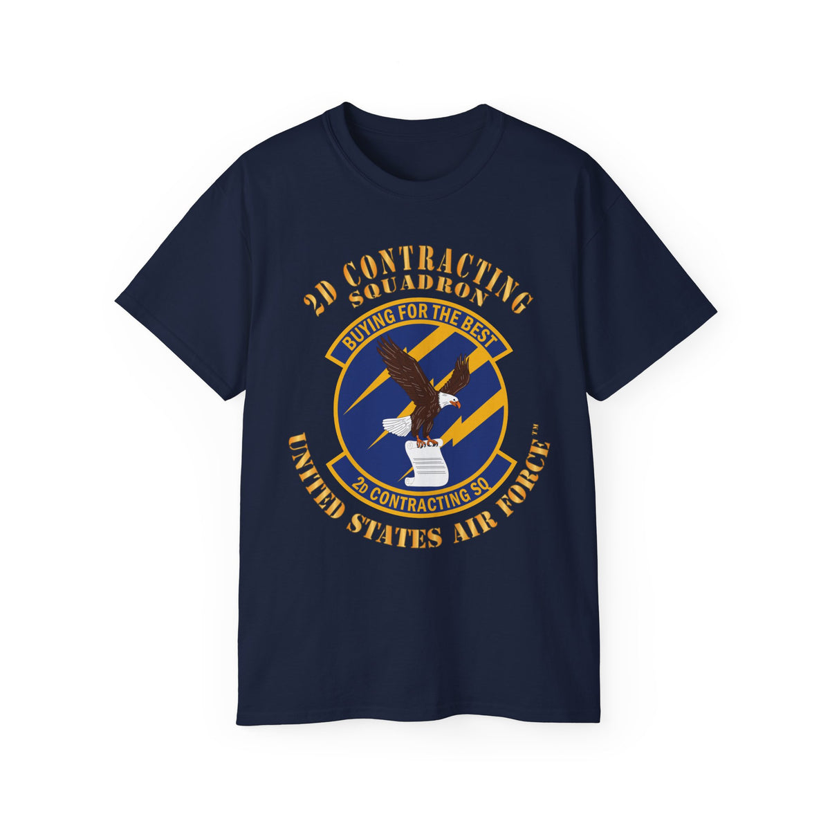 Unisex Ultra Cotton Tee - USAF - 2d Contracting Squadron