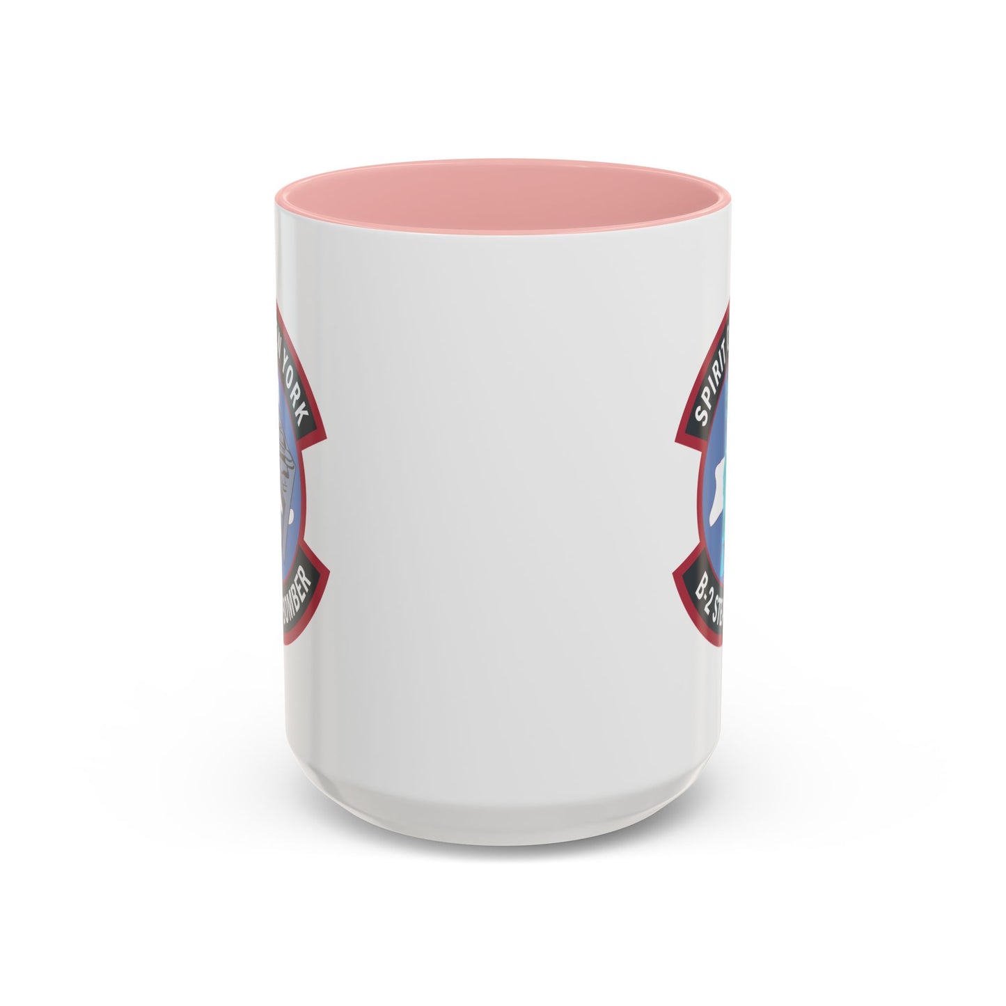Accent Coffee Mug (11oz & 15oz) - USAF - B2 - Spirit of New York - Stealth Bomber wo txt X 300
