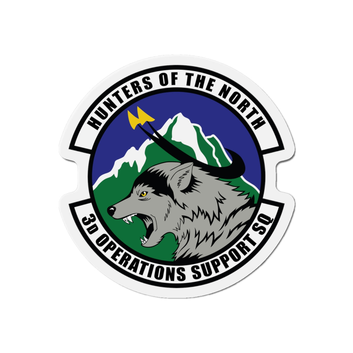 Die-Cut Magnet - USAF - 3rd Operations Support Squadron wo txt X 300