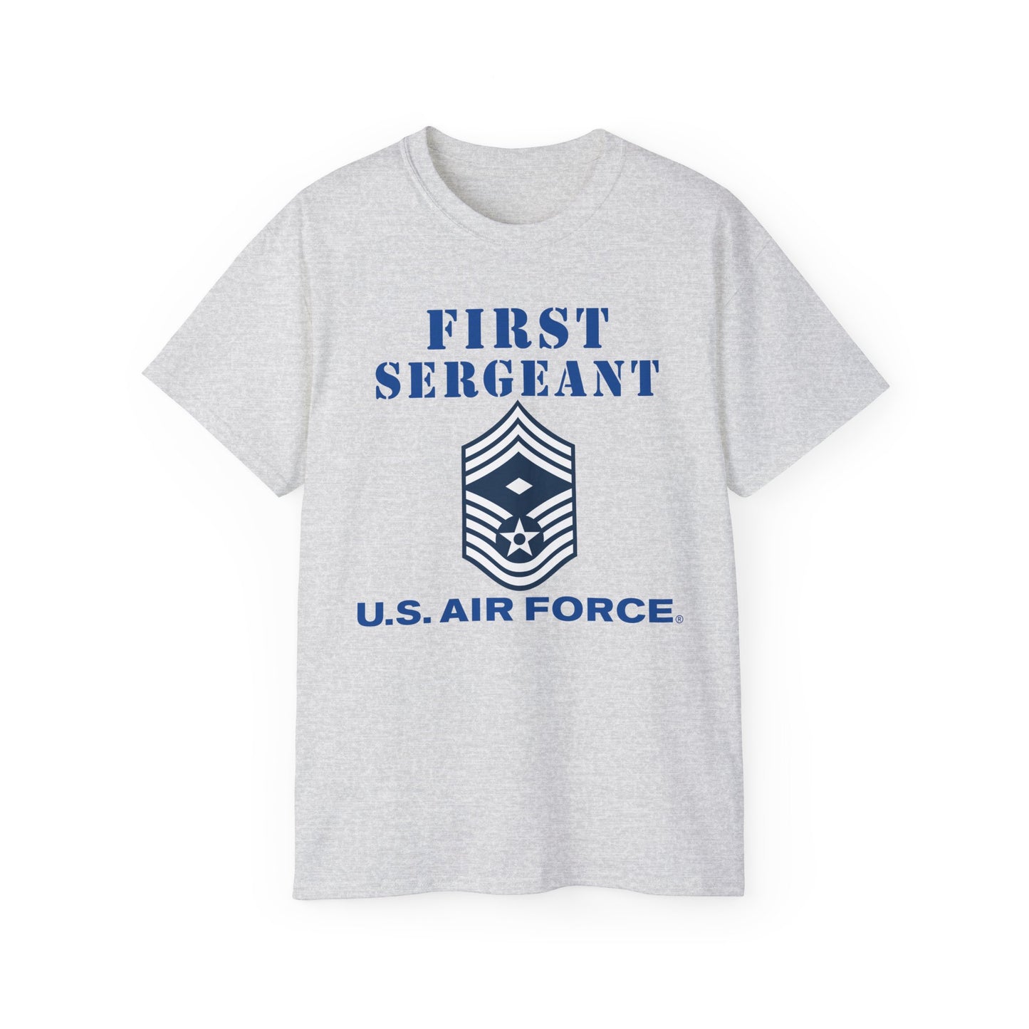 Unisex Ultra Cotton Tee - USAF - First Sergeant (E9b) - 2020 - US Air Force w Text X 300