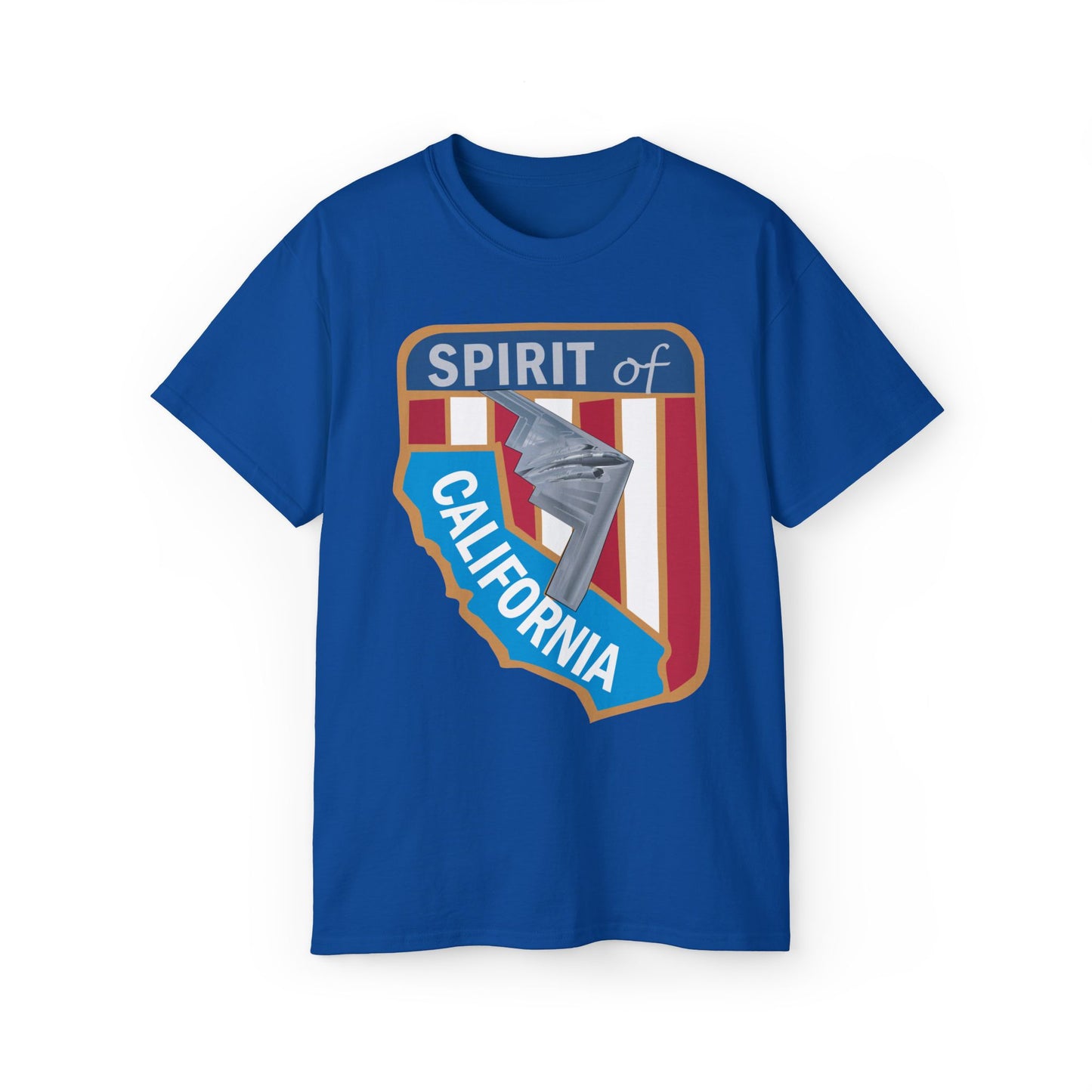 Unisex Ultra Cotton Tee - USAF - B2 - Spirit of California - Stealth Bomber wo txt X 300