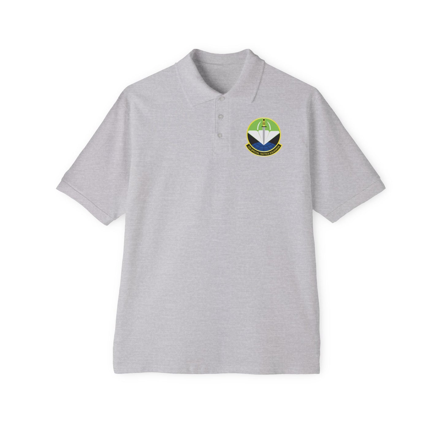 Men's Piqué Polo - USAF - 22nd Special Tactics Squadron  wo Txt X 300