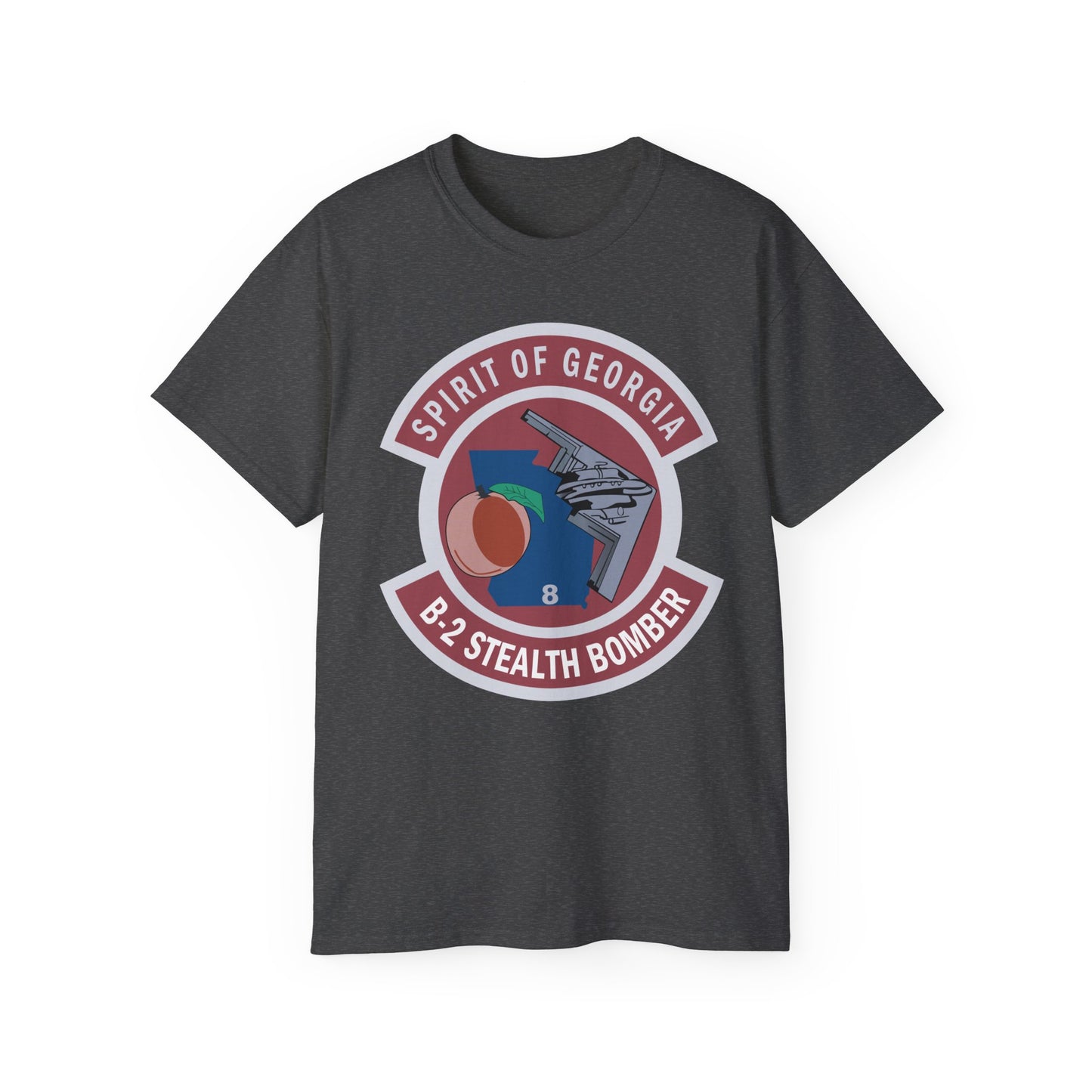 Unisex Ultra Cotton Tee - USAF - B2 - Spirit of Georgia - Stealth Bomber wo txt X 300