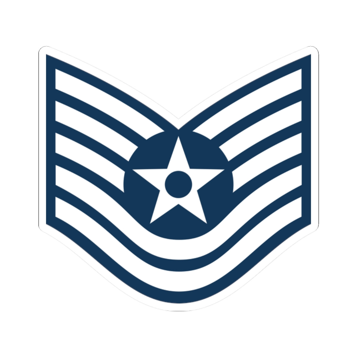 Kiss-Cut Stickers - USAF - Technical Sergeant (E6) - 2020