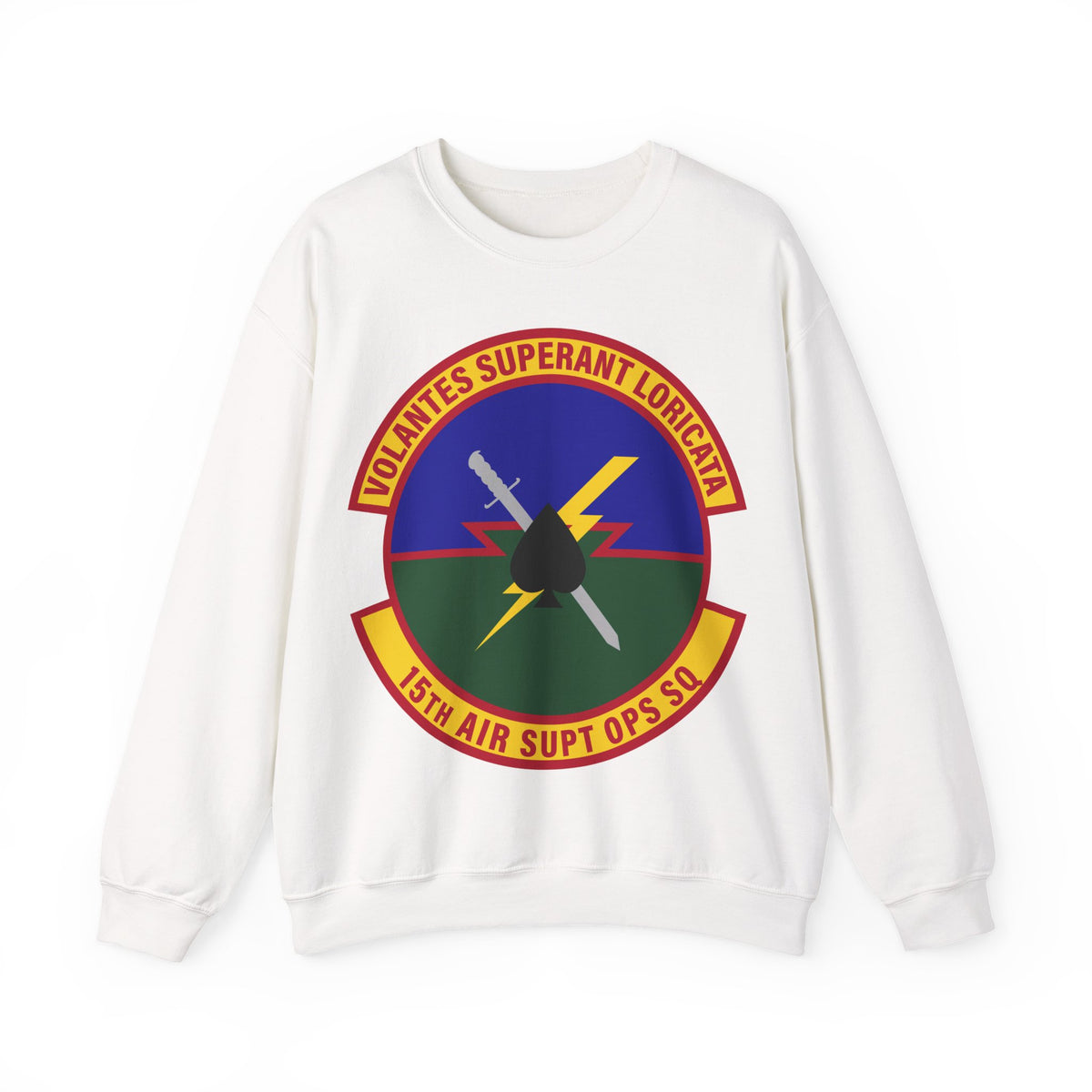Crewneck Sweatshirt - USAF - 15th Air Support Operations Squadron wo txt
