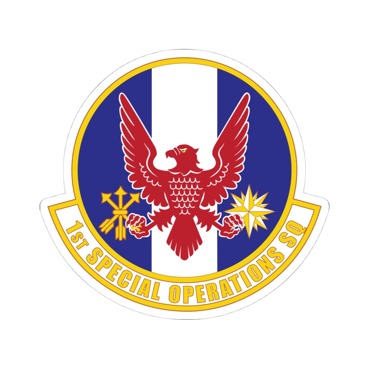 Kiss-Cut Stickers - USAF - 1st Special Operations Squadron wo txt
