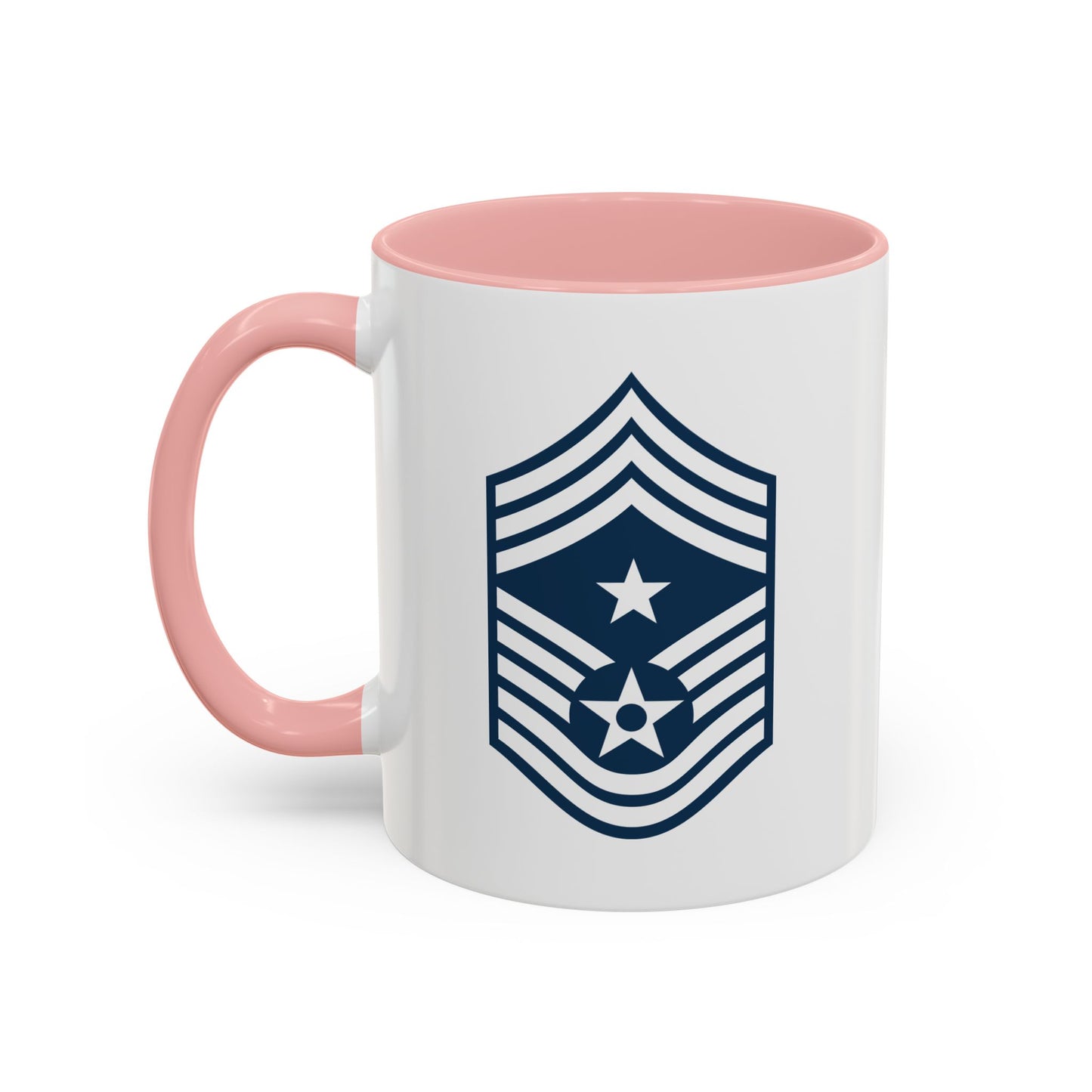 Accent Coffee Mug (11oz & 15oz) - USAF - Command Chief Master Sergeant (E9c) - 2020