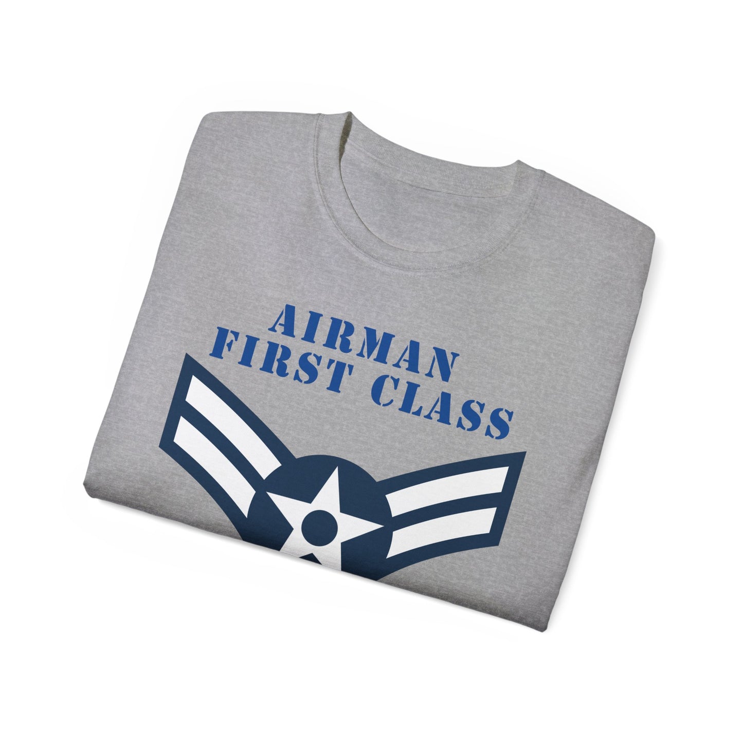Unisex Ultra Cotton Tee - USAF - Airman - First Class (E3) - 2020 - US Air Force w Text X 300
