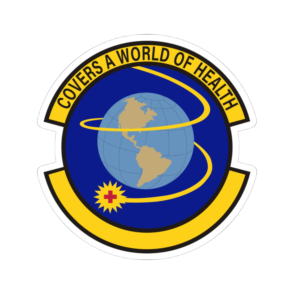 Kiss-Cut Stickers - USAF - 4th Operational Medical Readiness Sq wo txt X 300
