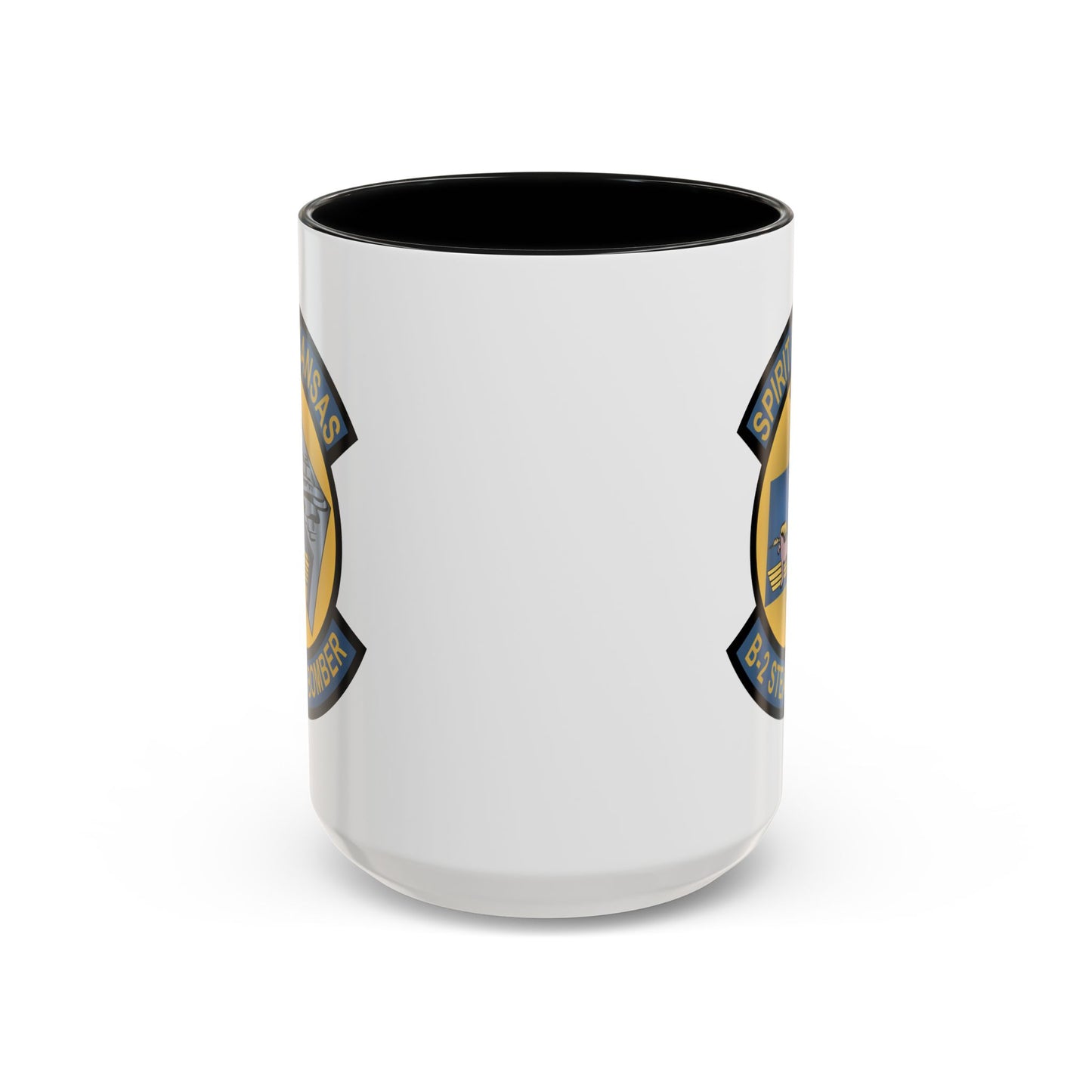 Accent Coffee Mug (11oz & 15oz) - USAF - B2 - Spirit of Kansas - Stealth Bomber wo txt X 300
