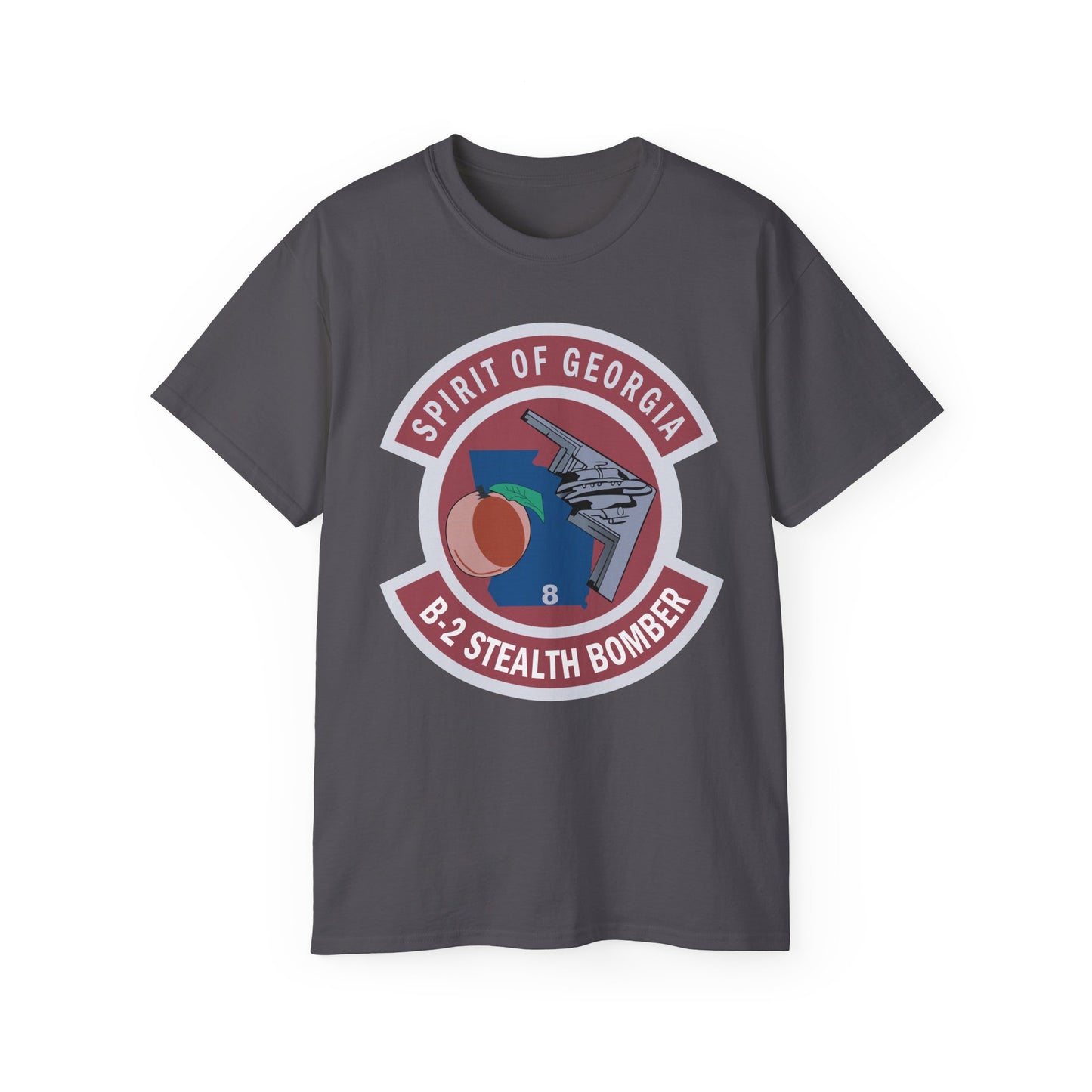 Unisex Ultra Cotton Tee - USAF - B2 - Spirit of Georgia - Stealth Bomber wo txt X 300