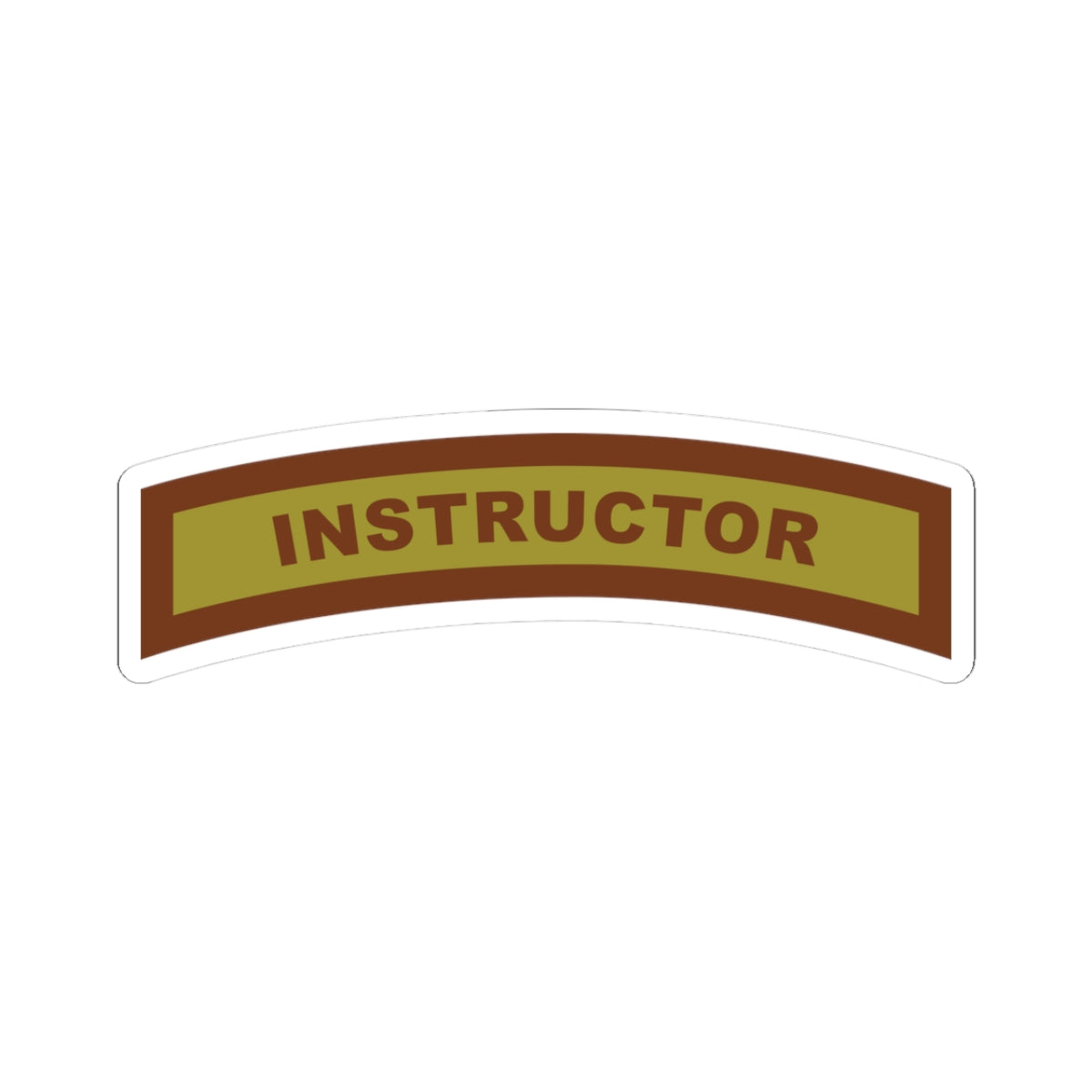 Kiss-Cut Stickers - USAF - Instructor Tab