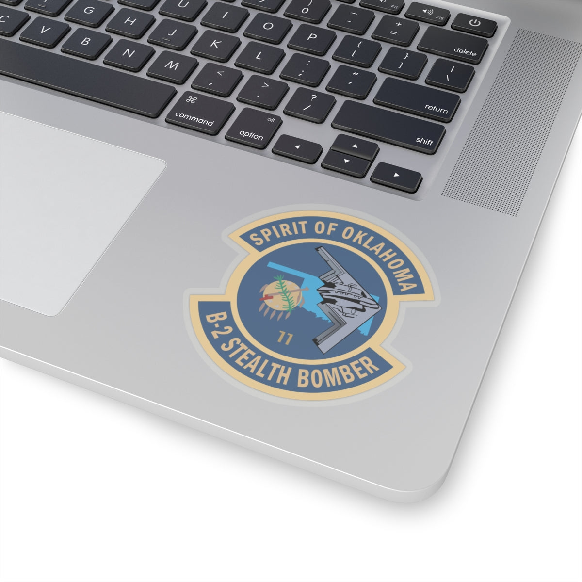 Kiss-Cut Stickers - USAF - B2 - Spirit of Oklahoma - Stealth Bomber wo txt X 300