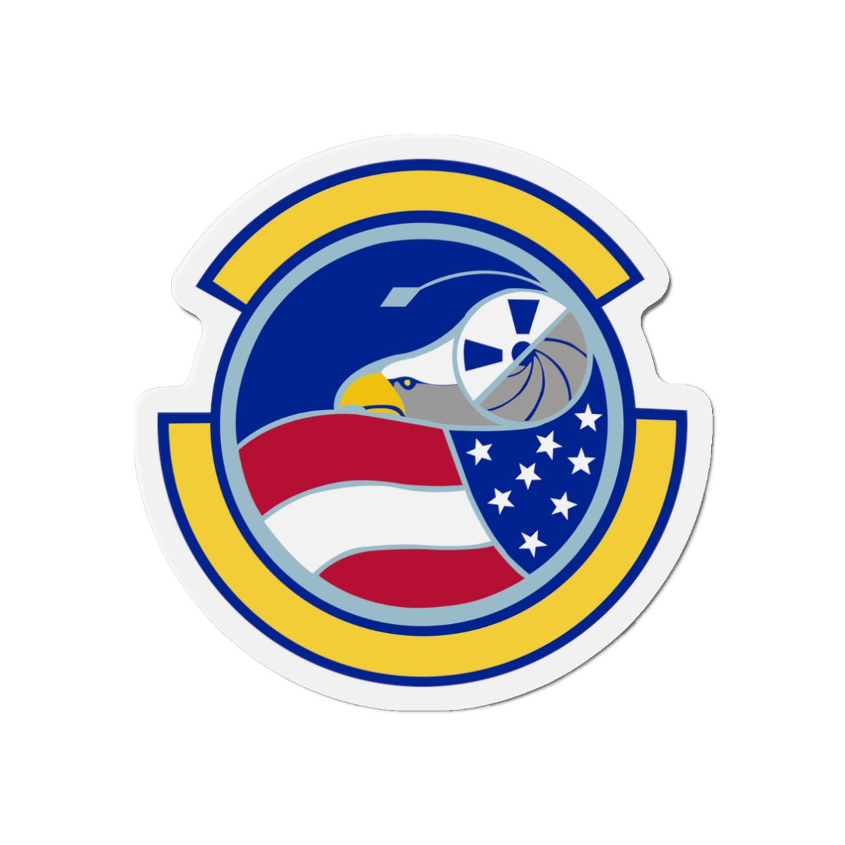 Die-Cut Magnet - USAF - 1st Combat Camera Squadron (AFPAA) wo txt
