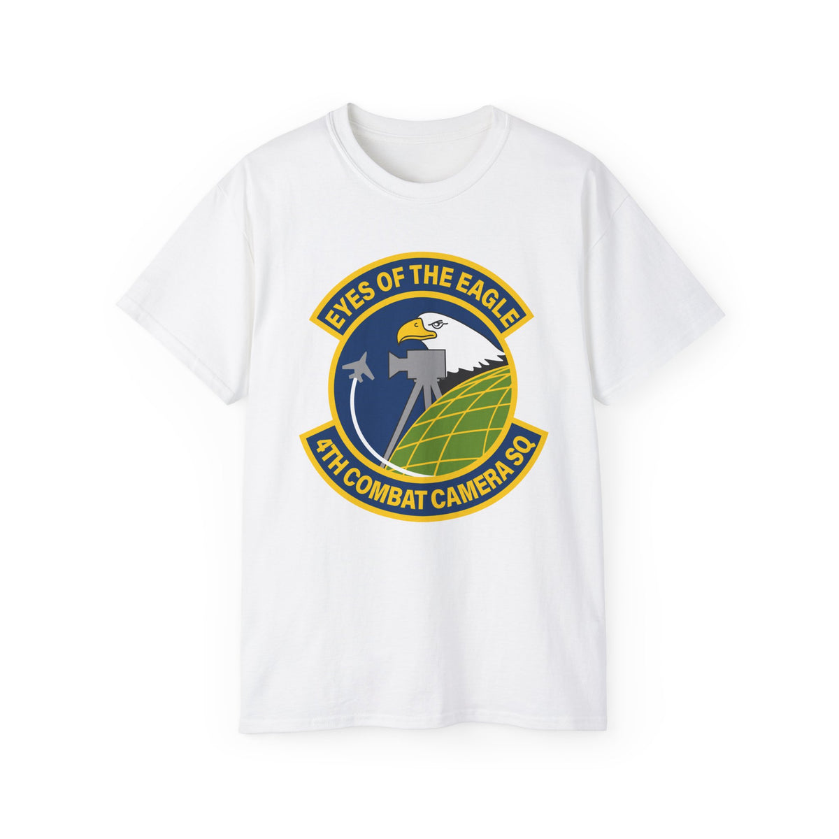 Unisex Ultra Cotton Tee - USAF - 4th Combat Camera Squadron wo txt X 300