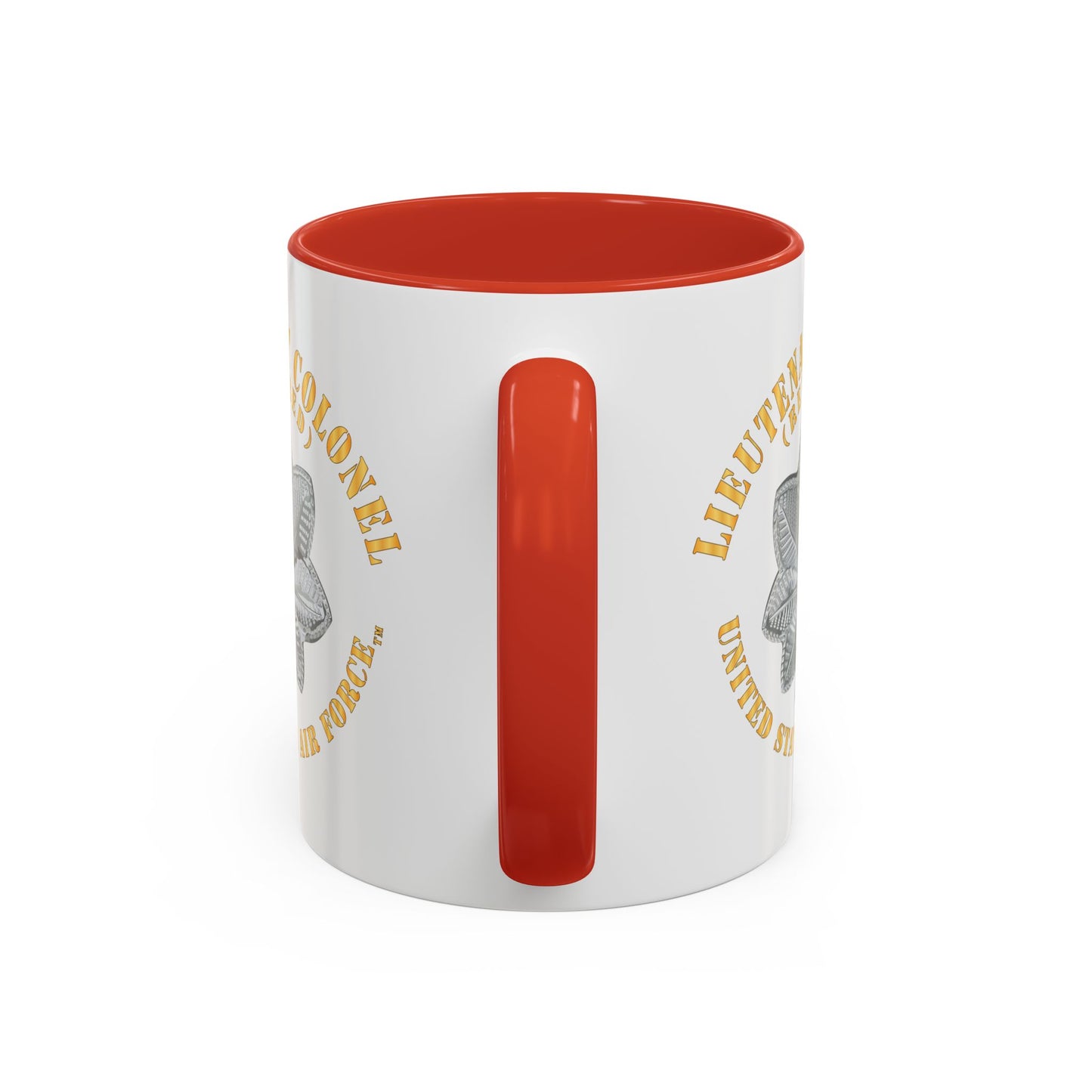 Accent Coffee Mug (11oz & 15oz) - USAF - Lieutenant Colonel - LTC - Retired - TM X 300