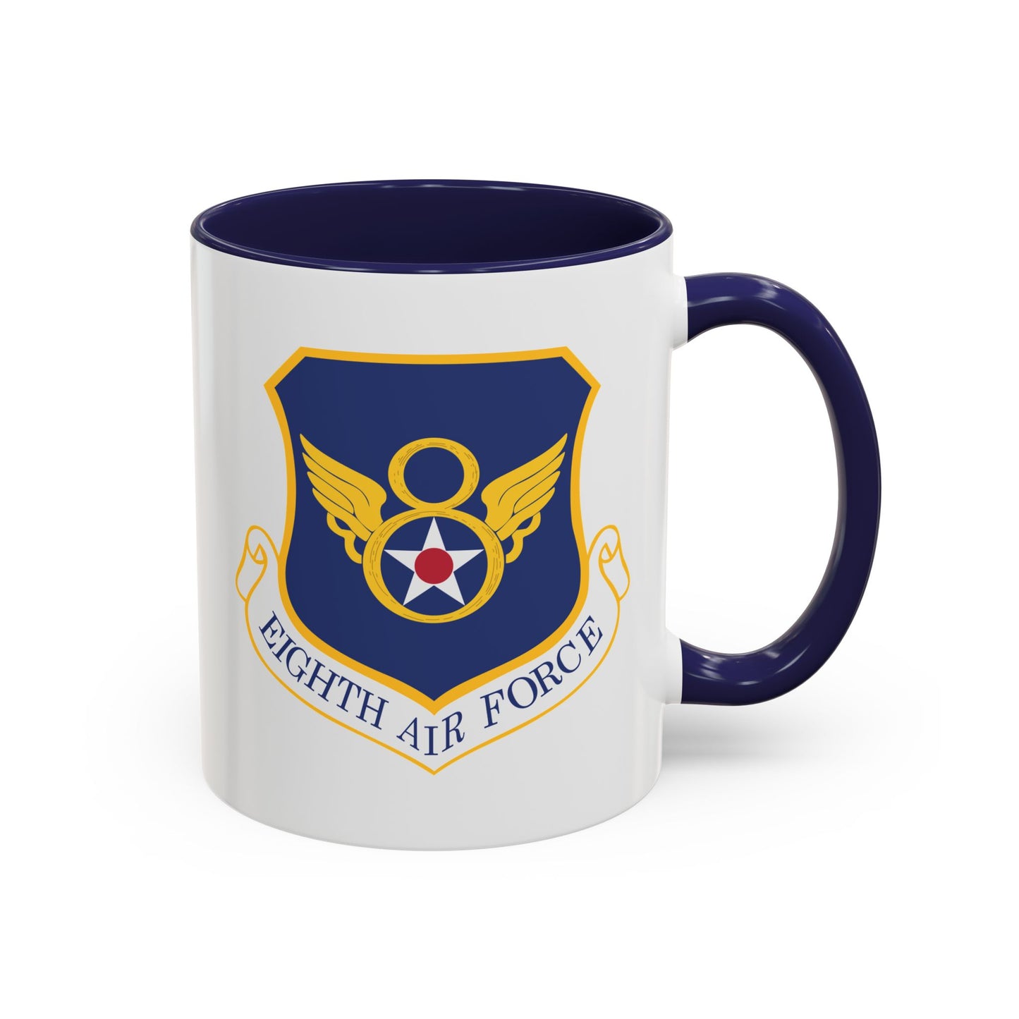 Accent Coffee Mug (11oz & 15oz) - USAF - 8th Air Force wo txt X 300
