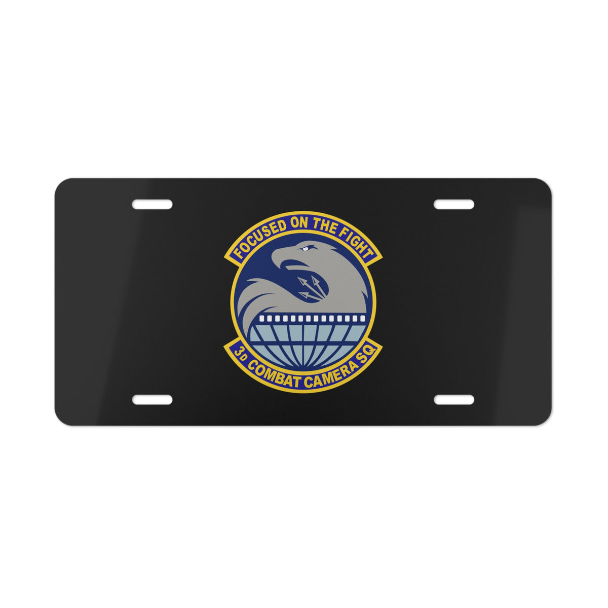 License Plate - USAF - 3d Combat Camera Squadron wo txt