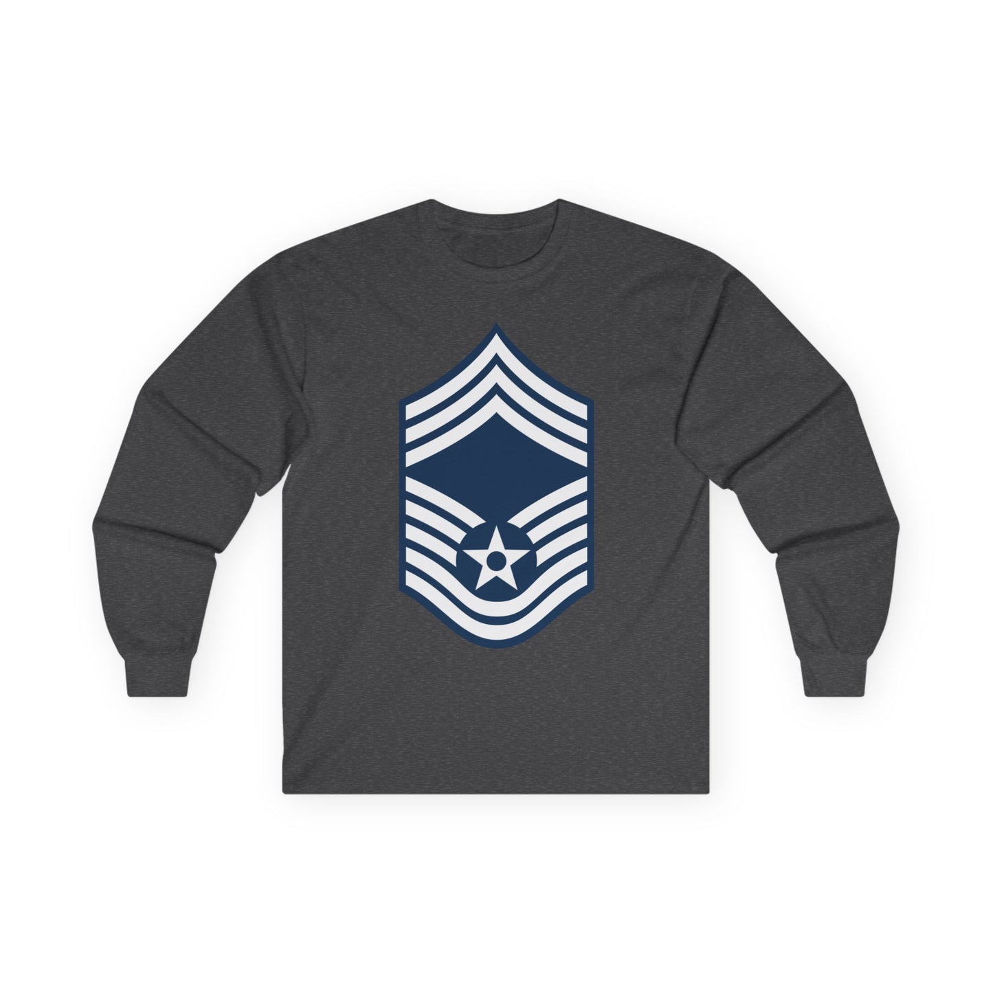 Unisex Ultra Cotton Long Sleeve Tee - USAF - Chief Master Sergeant (E9a) - 2020