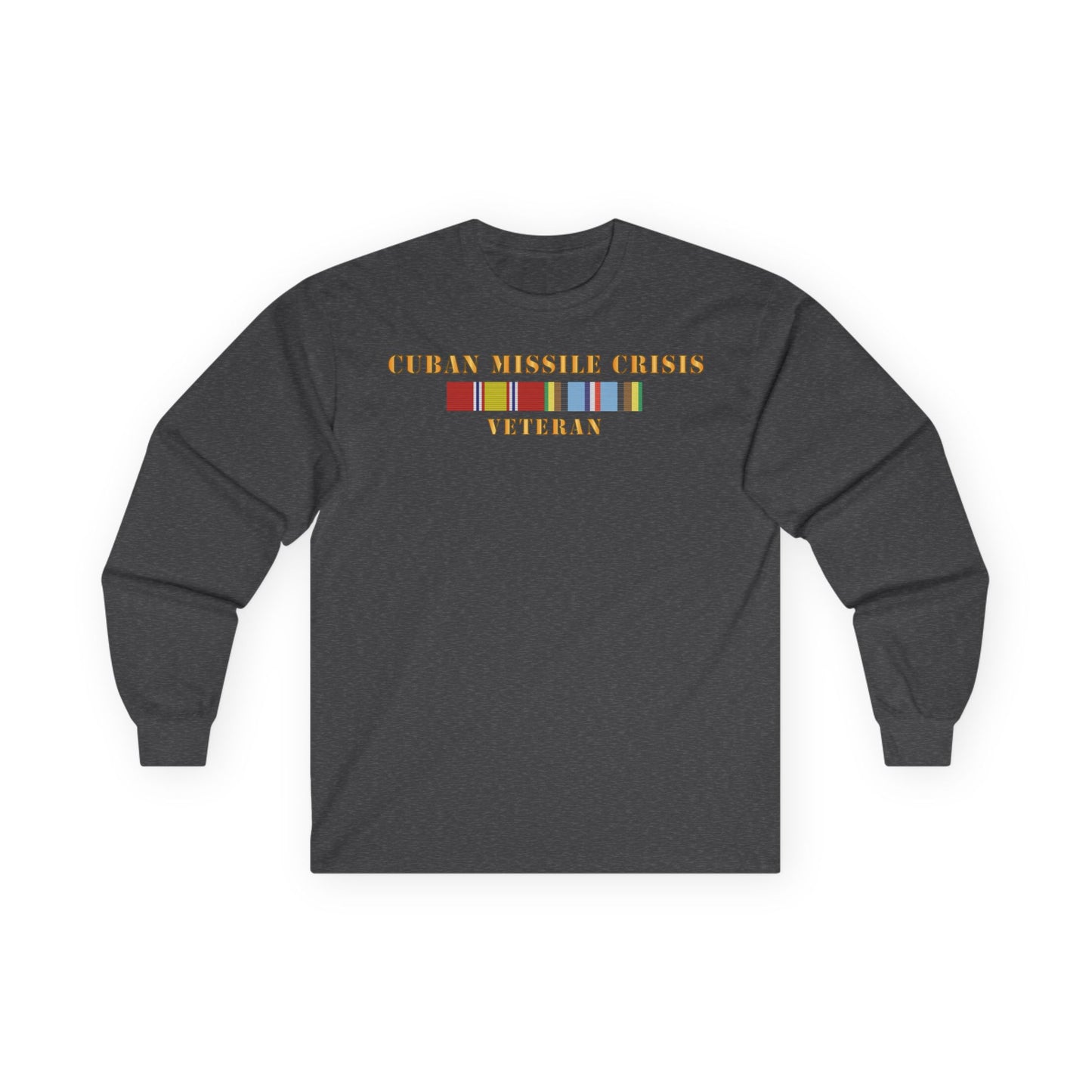 Unisex Ultra Cotton Long Sleeve Tee - USAF - Cuban Missile Crisis w AFEM COLD SVC X 300