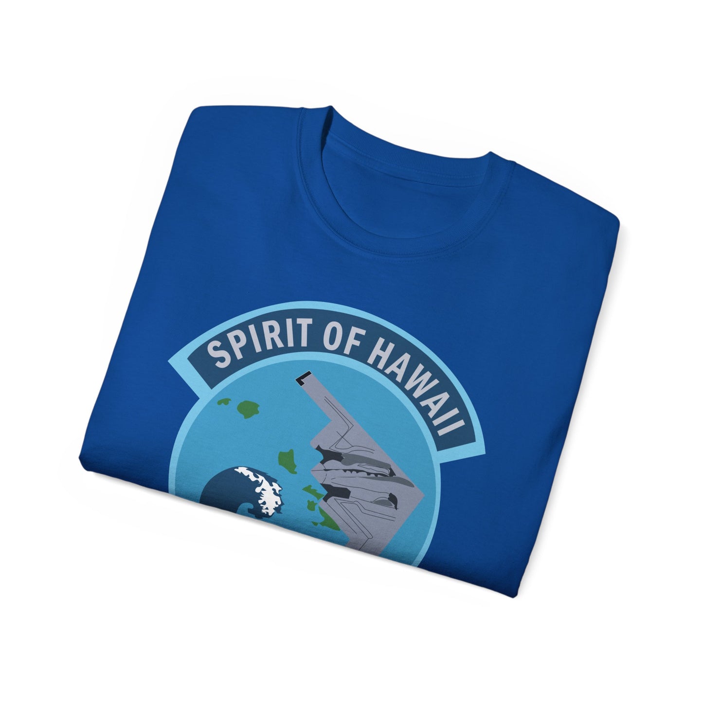 Unisex Ultra Cotton Tee - USAF - B2 - Spirit of Hawaii - Stealth Bomber wo txt X 300