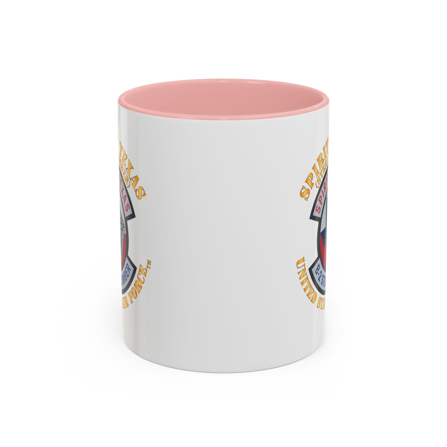 Accent Coffee Mug (11oz & 15oz) - USAF - B2 - Spirit of Texas - Stealth Bomber X 300