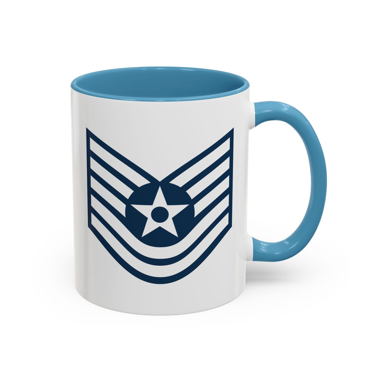 Accent Coffee Mug (11oz & 15oz) - USAF - Technical Sergeant (E6) - 2020