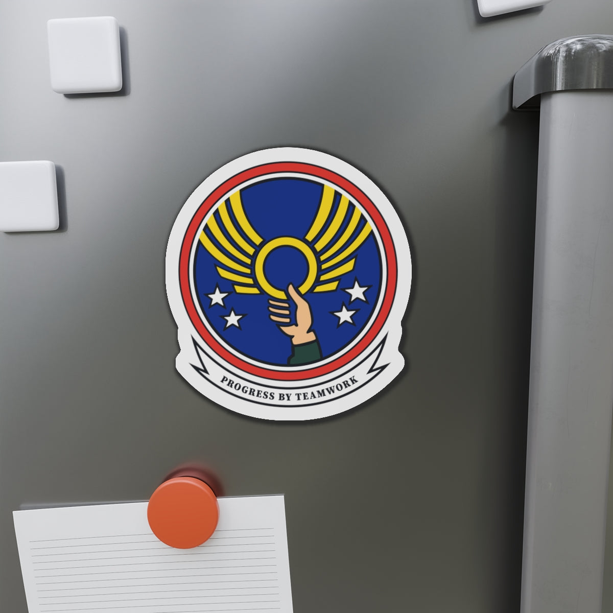 Die-Cut Magnet - USAF - 4th Civil Engineer Squadron wo txt X 300