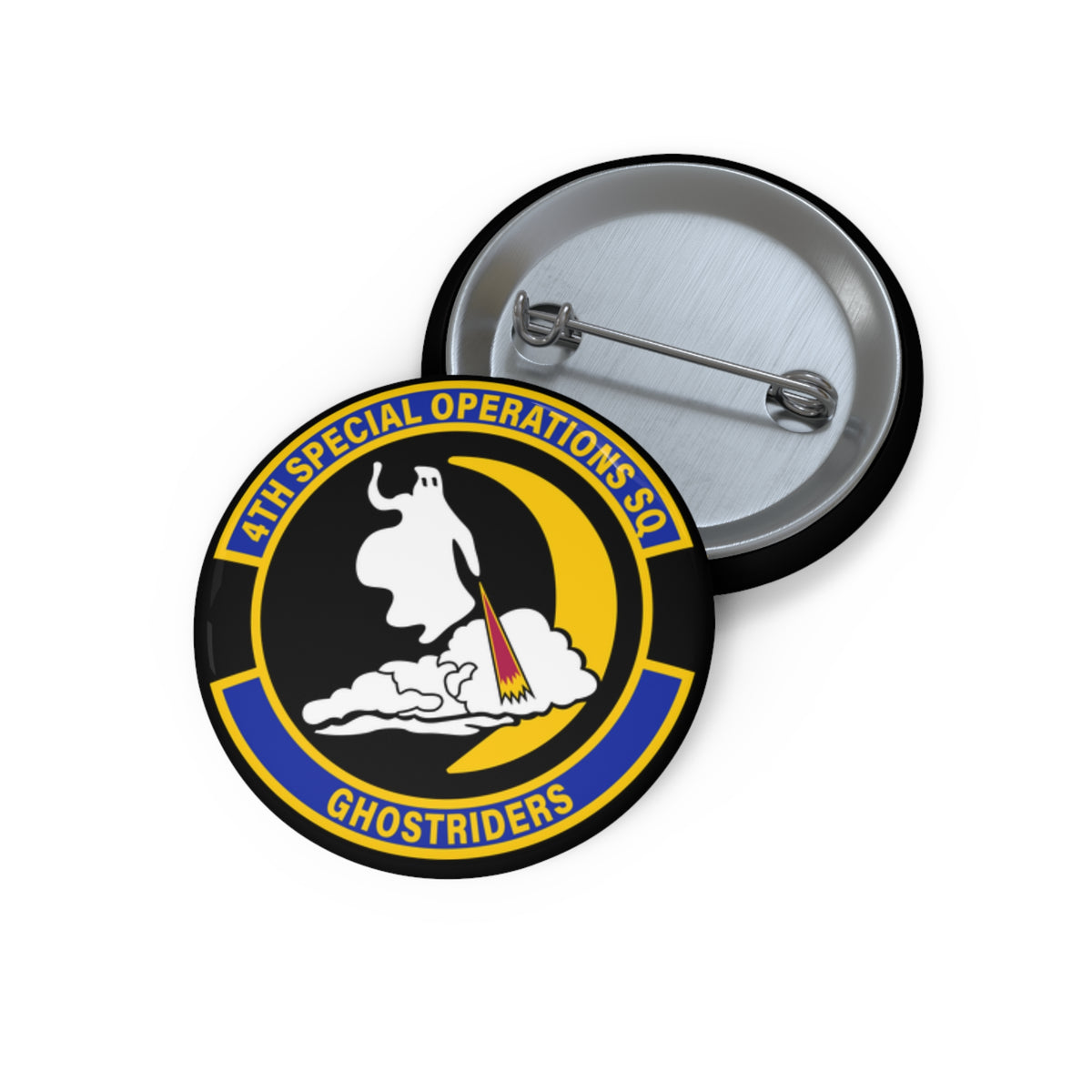 Custom Pin Button - USAF - 4th Special Operations Sq wo txt X 300