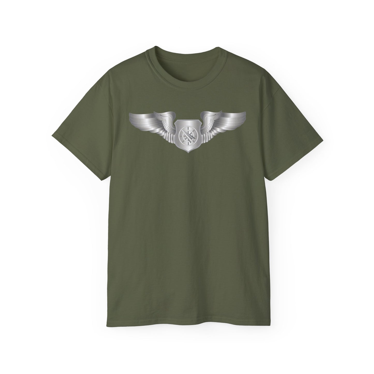 Unisex Ultra Cotton Tee - USAF - Air Battle Manager - Basic Wings wo Txt