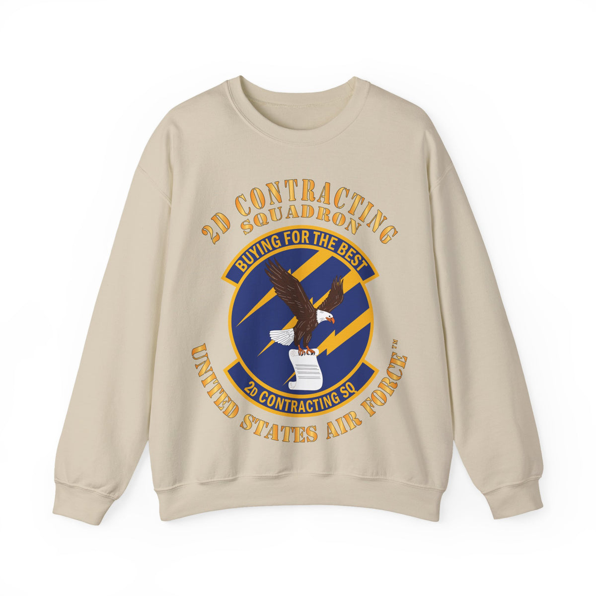 Crewneck Sweatshirt - USAF - 2d Contracting Squadron