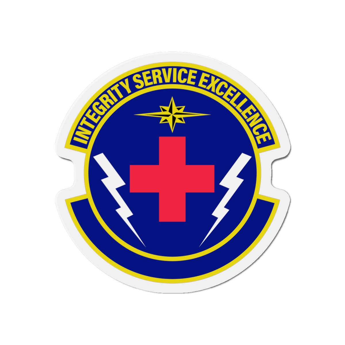 Die-Cut Magnet - USAF - 10th Healthcare Operations Sq wo txt