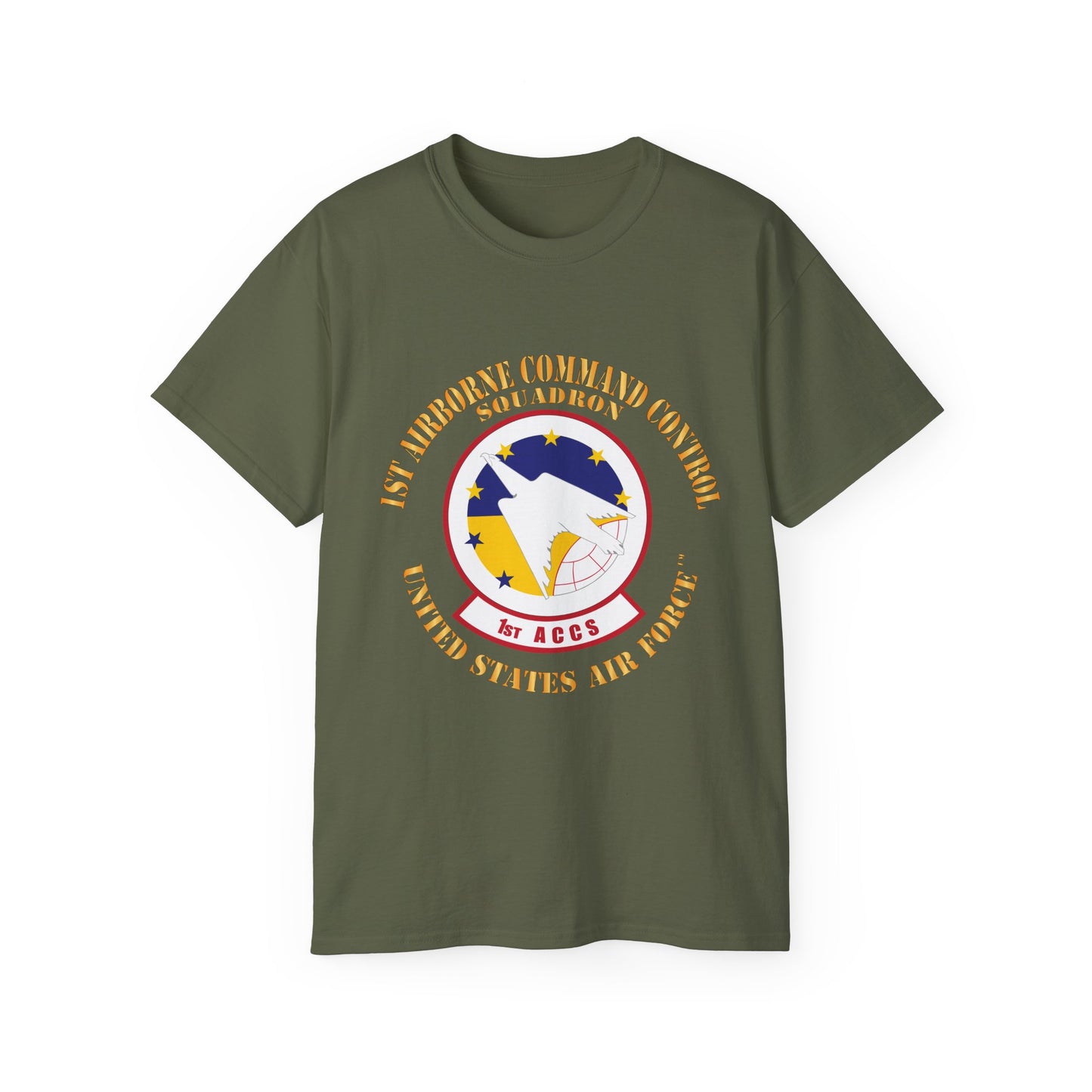 Unisex Ultra Cotton Tee -USAF - 1st Airborne Command Control Squadron