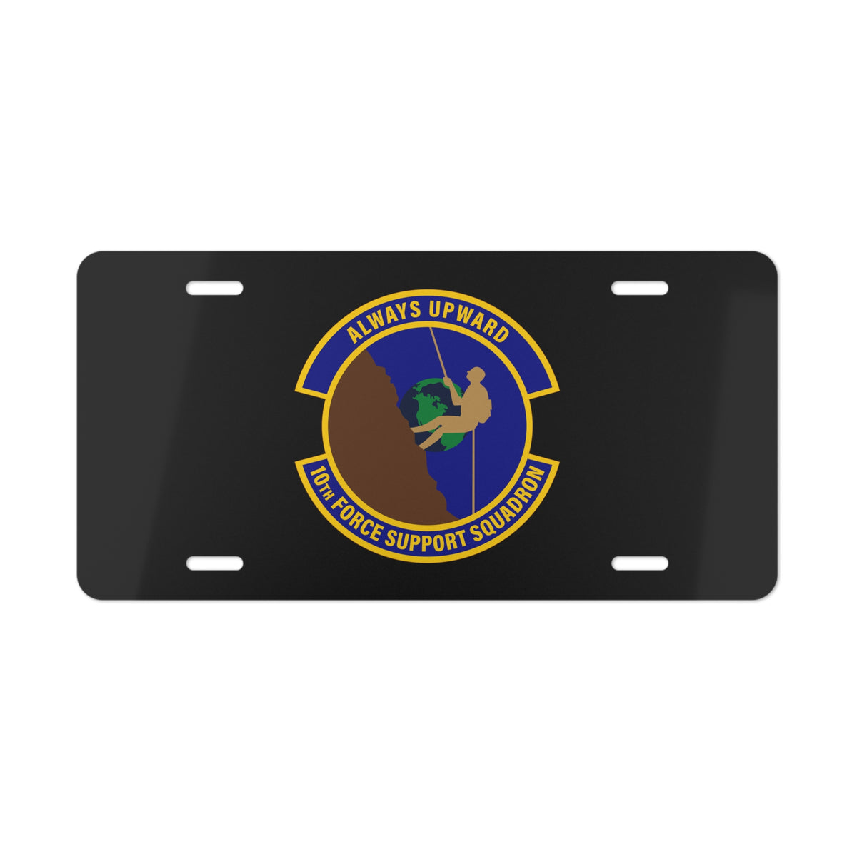 License Plate - USAF - 10th Force Support Squadron wo txt