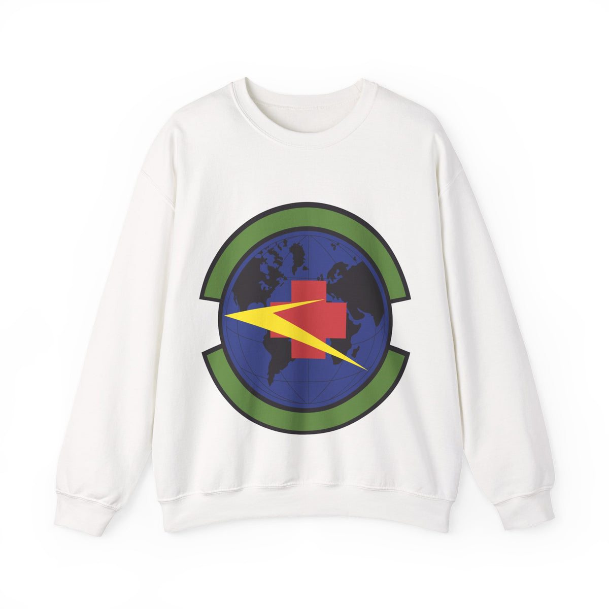 Crewneck Sweatshirt - USAF - 9th Medical Support Squadron wo txt X 300