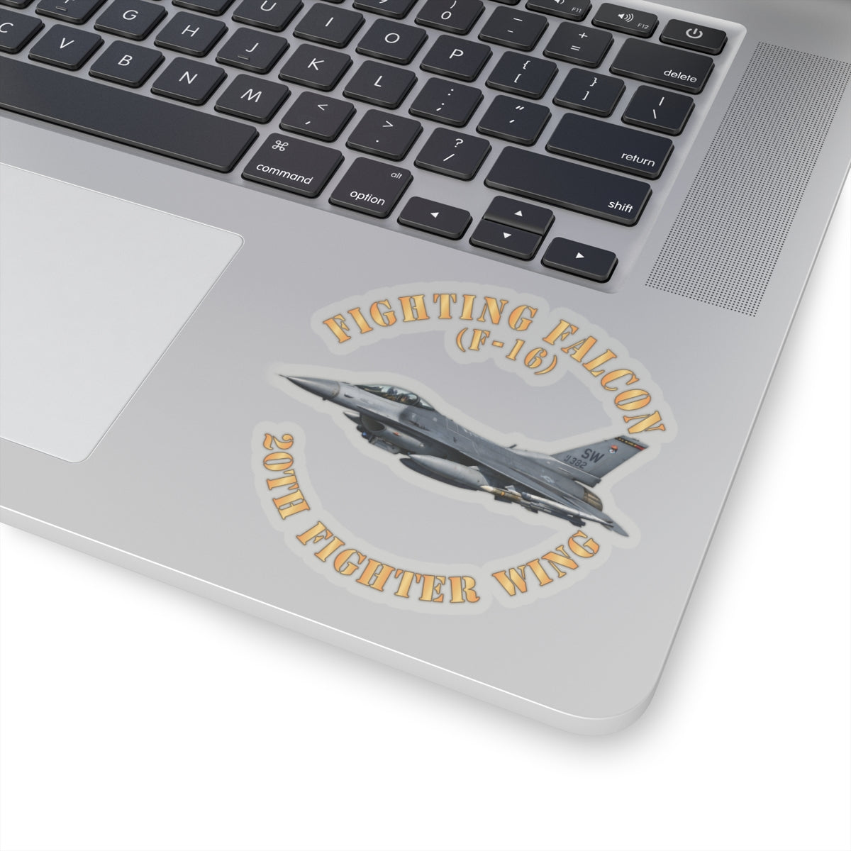 Kiss-Cut Stickers - USAF - F-16 Fighting Falcon - 20th Fighter Wing X 300