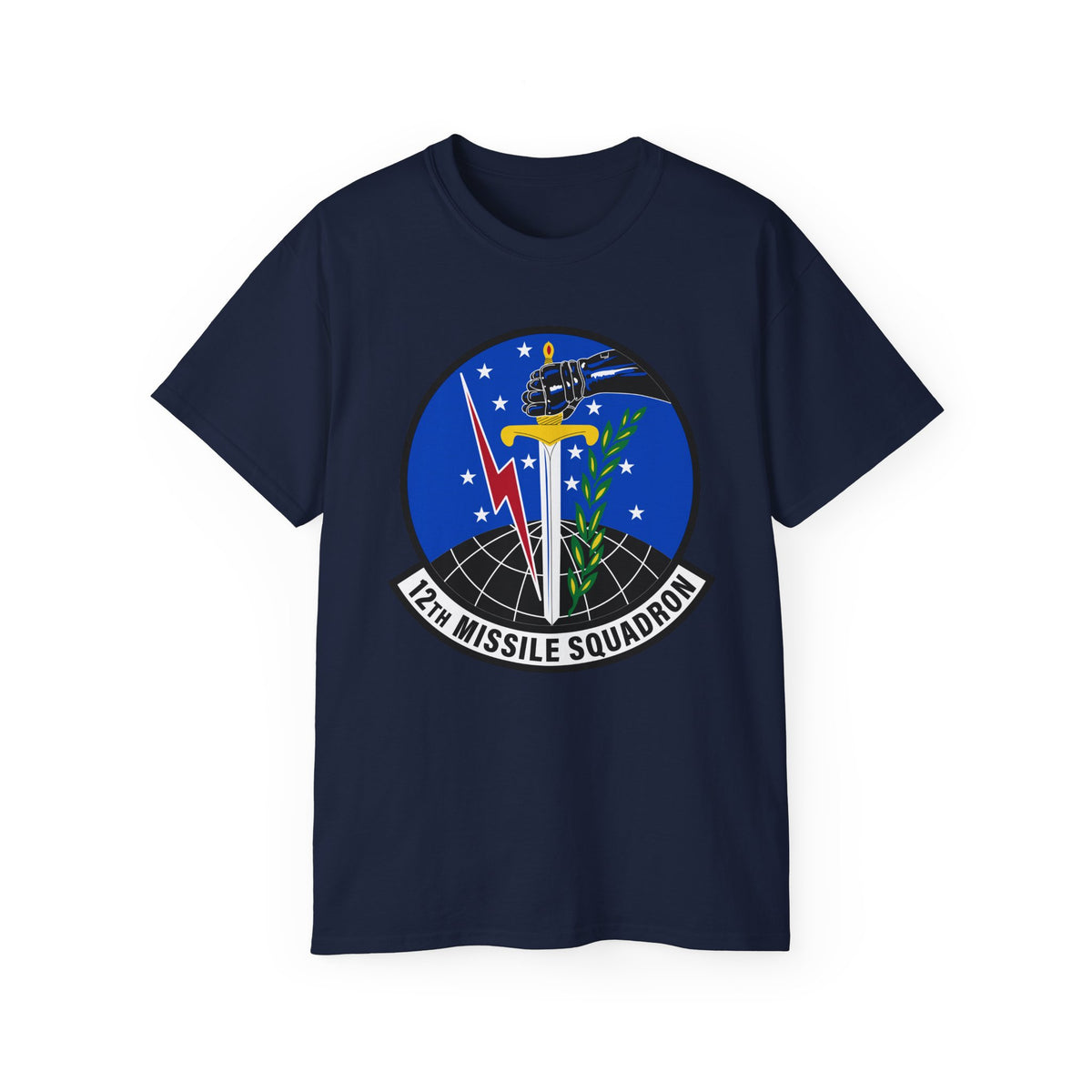 Unisex Ultra Cotton Tee - USAF - 12th Missile Squadron wo txt