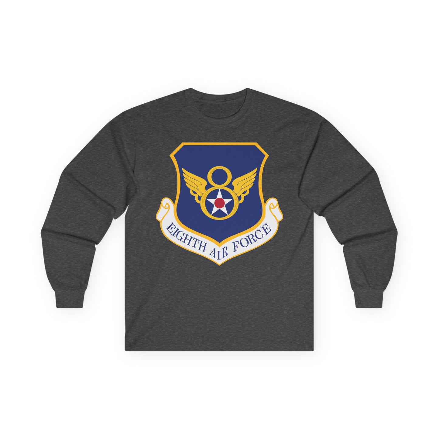 Unisex Ultra Cotton Long Sleeve Tee - USAF - 8th Air Force wo txt X 300