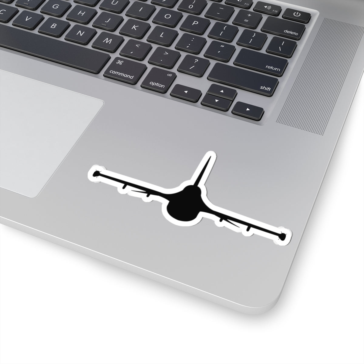 Kiss-Cut Stickers - Aircraft - F-16 - Front - Silhouette wo Txt X 300