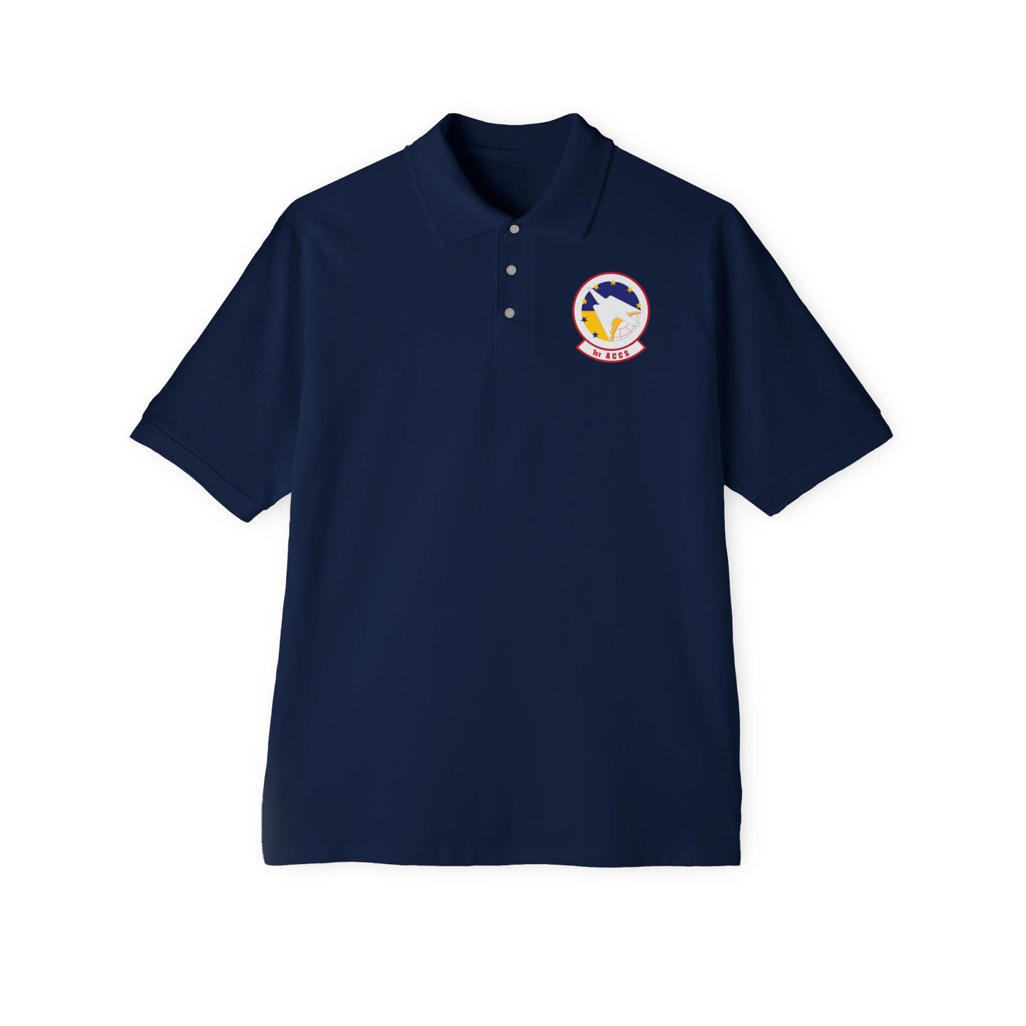 Men's Piqué Polo - USAF - 1st Airborne Command Control Squadron (ACC) wo txt X 300