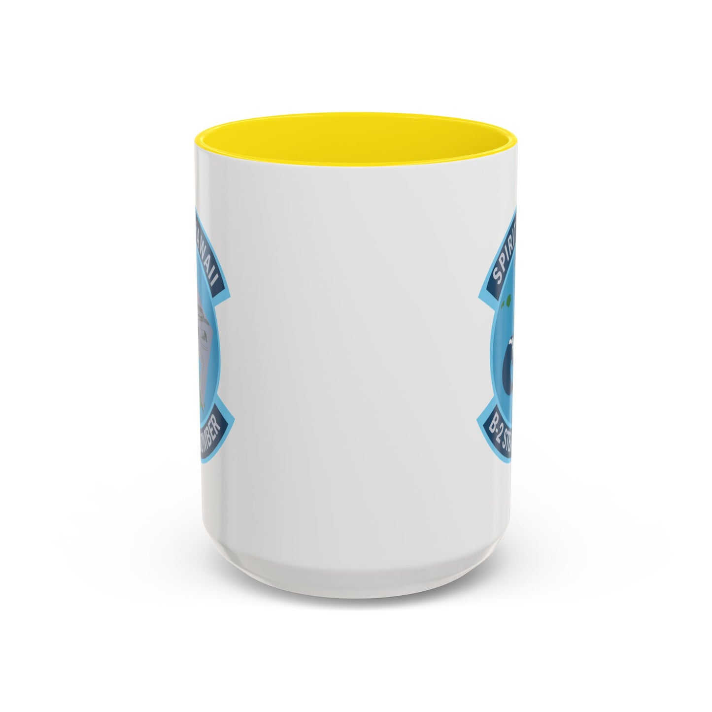 Accent Coffee Mug (11oz & 15oz) - USAF - B2 - Spirit of Hawaii - Stealth Bomber wo txt X 300